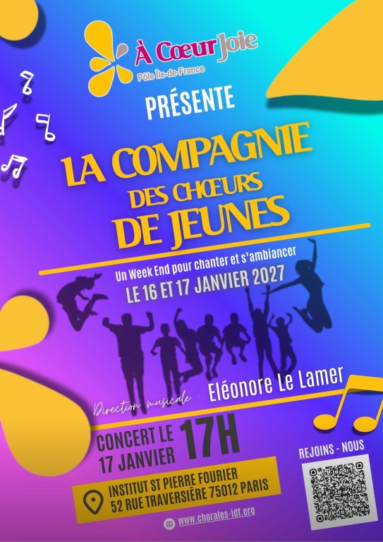 LA COMPAGNIE DES CHOEURS DE JEUNES
