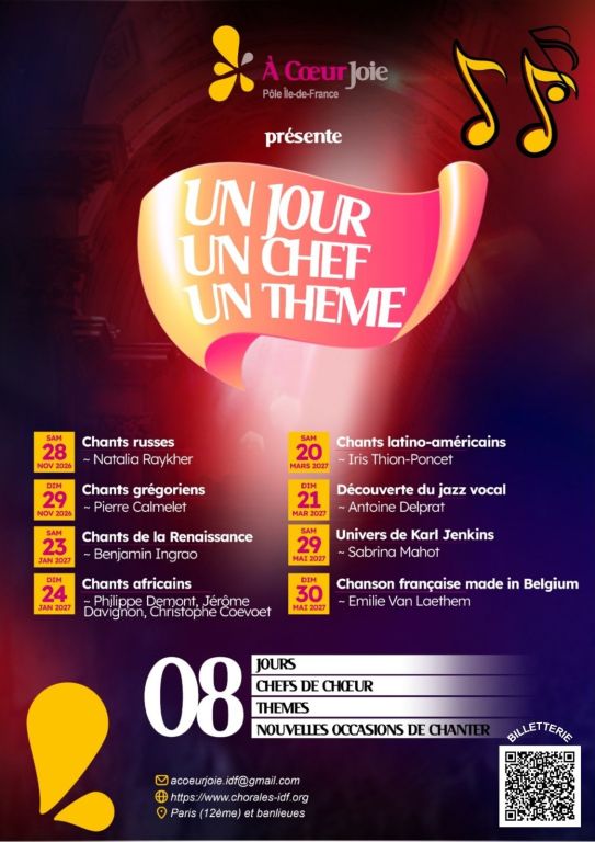 UN JOUR, UN CHEF, UN THEME