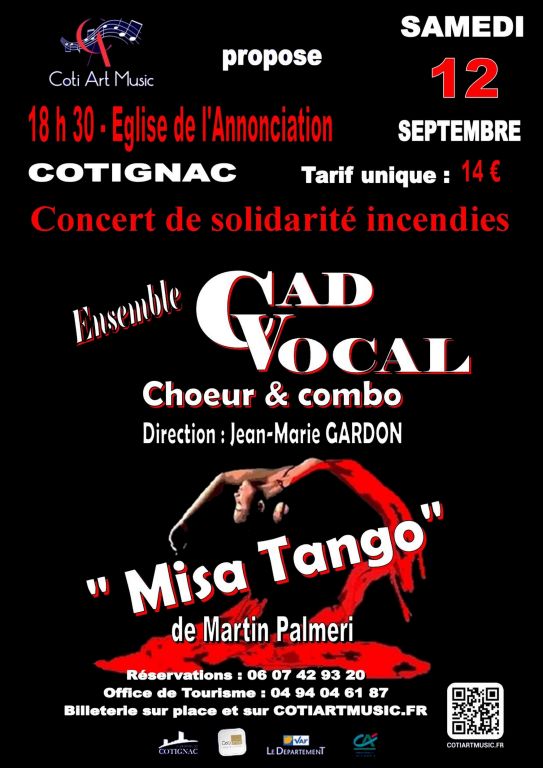 CONCERT SOLIDARITE INCENDIES