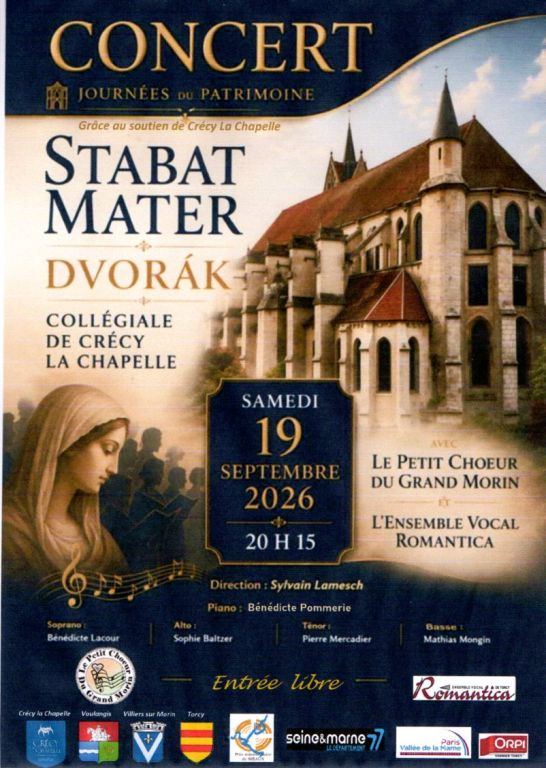 le Stabat Mater de Dvorak en la Coll&eacute;giale de  ...