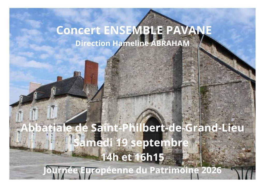 L'Ensemble Pavane aux Journ&eacute;es du Patrimoine 2026