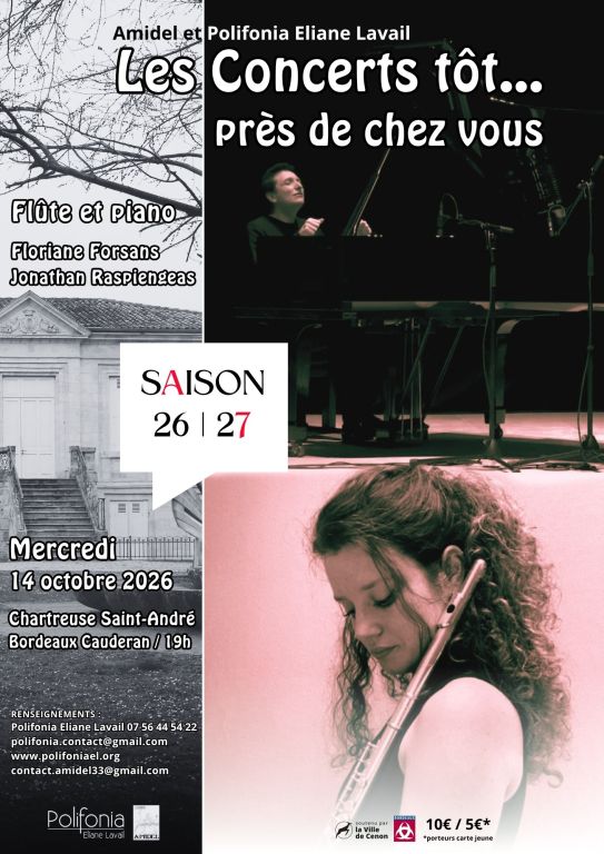 Concert tôt... duo flûte & piano