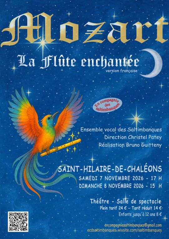 La Fl&ucirc;te enchant&eacute;e, op&eacute;ra de Mozart
