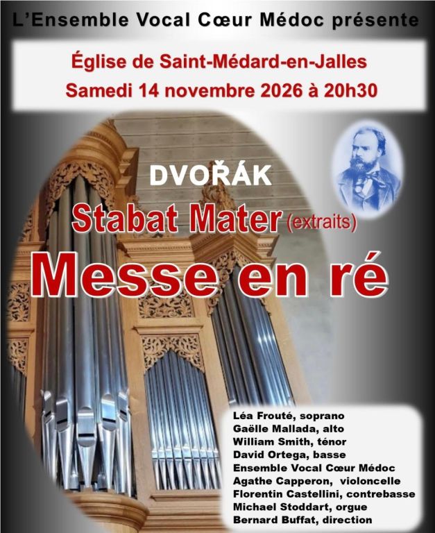 DVORAK STABAT MATER (extraits) et LA MESSE EN  ...