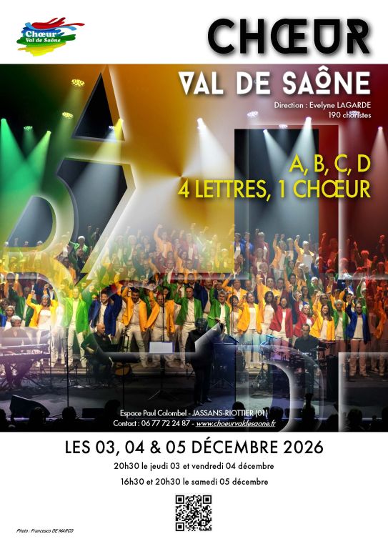 ABCD- 4 LETTRES-1 CHOEUR. Nouveau spectacle du ...