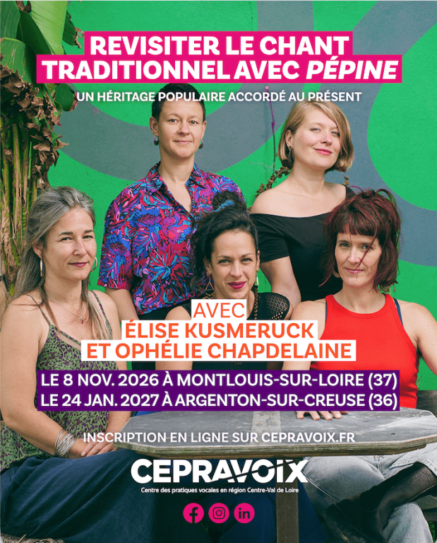 Revisiter le chant traditionnel avec P&eacute;pine