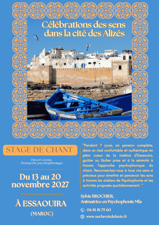 STAGE DE CHANT (PSYCHOPHONIE MARIE-LOUISE AUCH ...