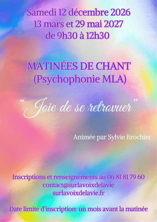 MATIN&Eacute;ES CHANTANTES &Agrave; GILLONNAY (38)