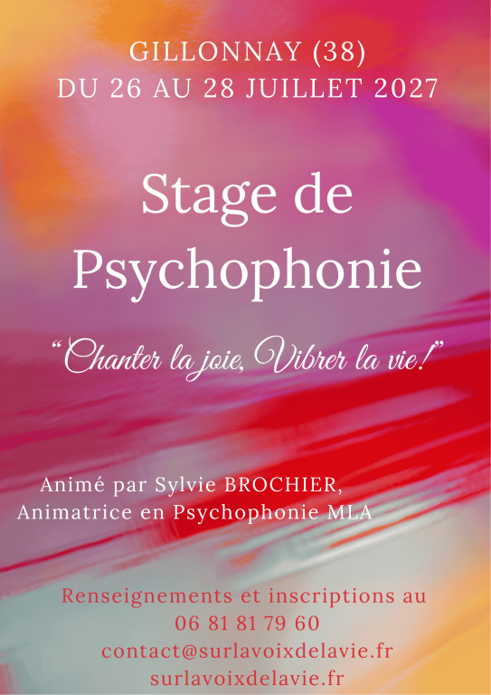 STAGE DE CHANT D'&Eacute;T&Eacute; 2027 (PSYCHOPHONIE MLA)