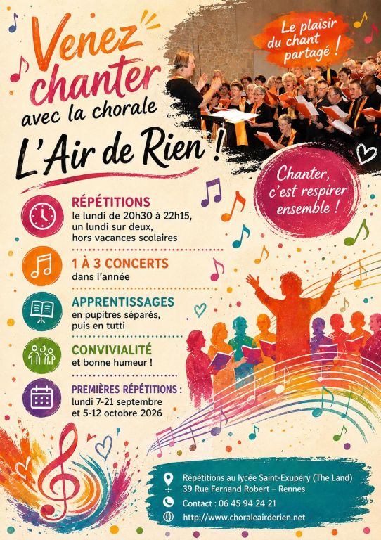 Reprise des r&eacute;p&eacute;titions