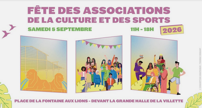 Venez nous retrouver &agrave; la F&ecirc;te des association ...