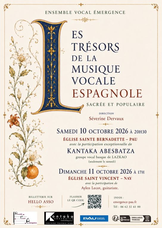 Tr&eacute;sors de la musique vocale espagnole sacr&eacute;e  ...