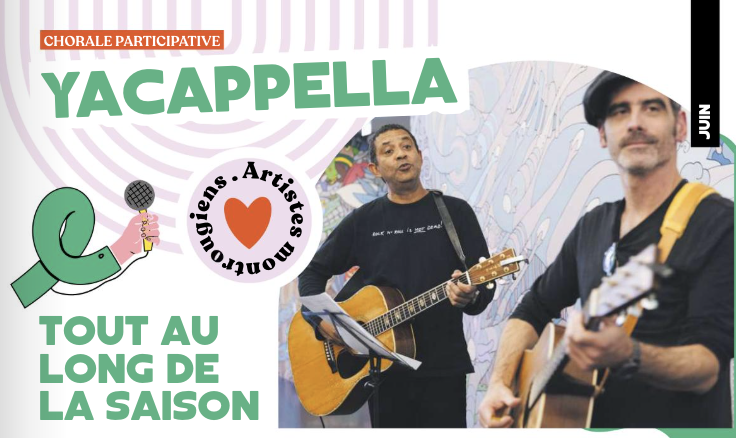 Yacappella avant spectacle Gauvain Sers
