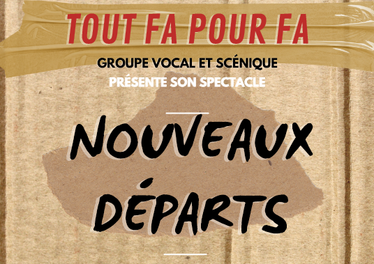 Nouveaux d&eacute;parts