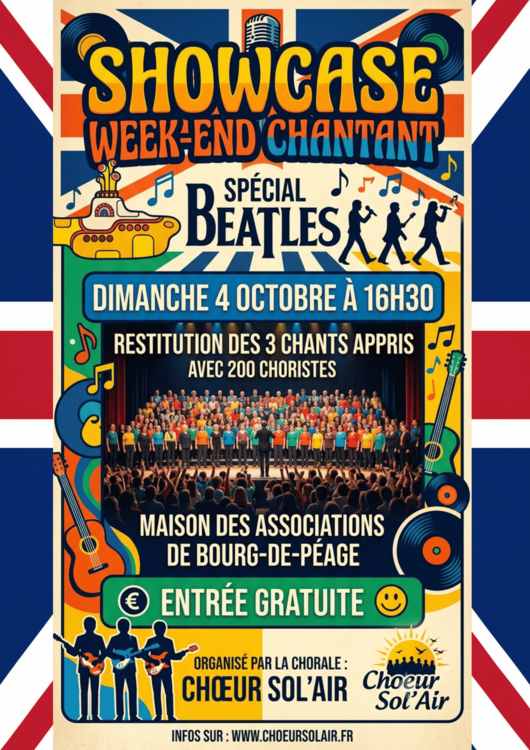Showcase du weekend chantant