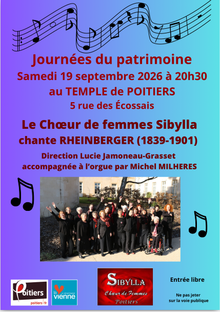 le Choeur de femmes Sibylla chante Rheinberger