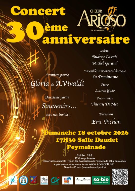 Concert des 30 ans
