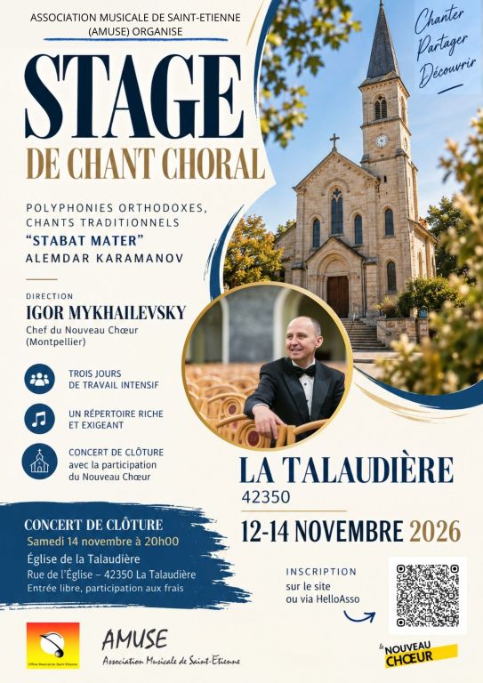 2026 STAGE CHANT CHORAL D'IGOR MYKHAILEVSKY /  ...