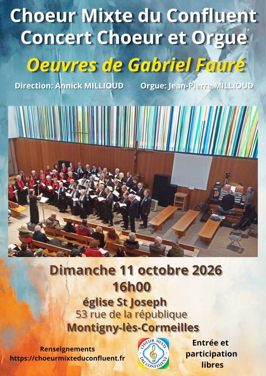 Oeuvres de Gabriel Faur&eacute; - concert Soli, Choeu ...