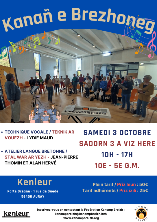 Formation vocale et linguistique "Kana&ntilde; e Brez ...