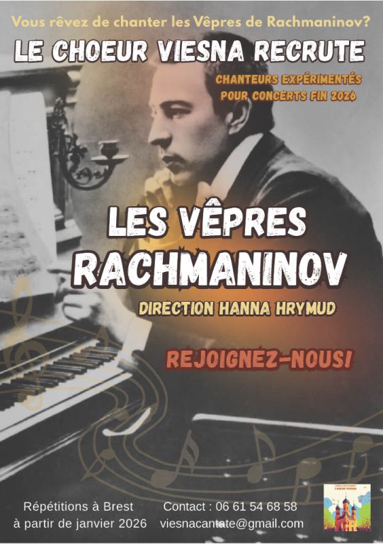 Le Choeur Viesna recrute chanteurs exp&eacute;riment&eacute; ...