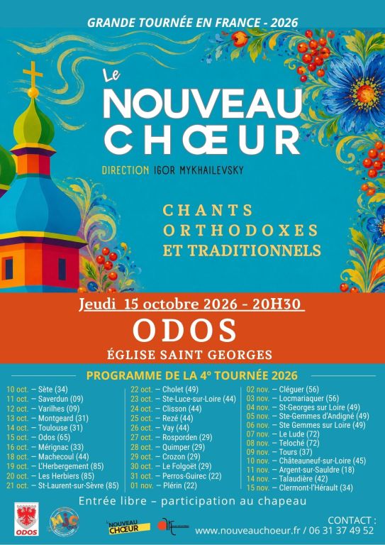 ODOS / Le Nouveau Choeur/chants orthodoxes et  ...