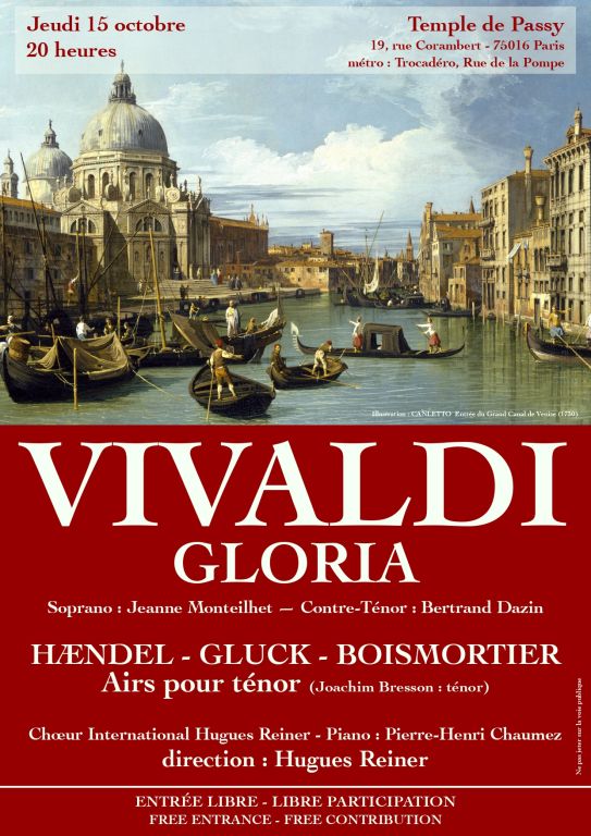 Gloria de Vivaldi - premier concert de notre s ...