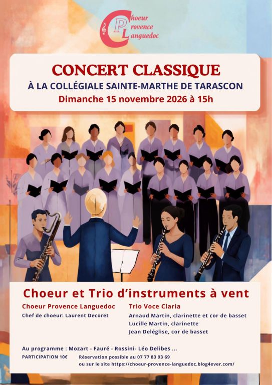 concert classique Choeur Provence Languedoc