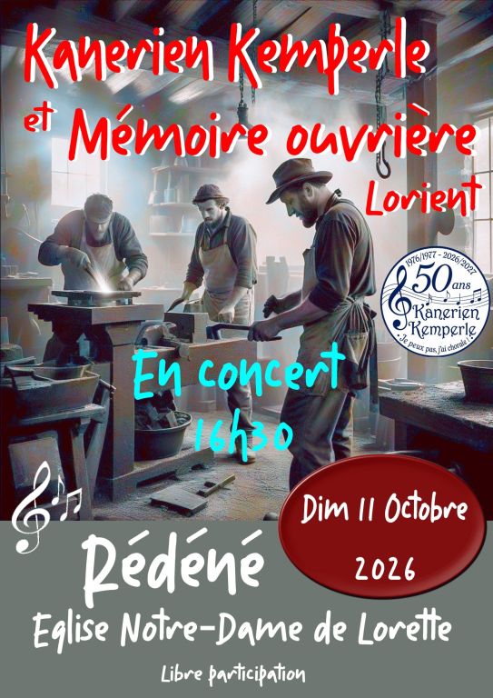 Kanerien Kemperle et M&eacute;moire ouvri&egrave;re en concert