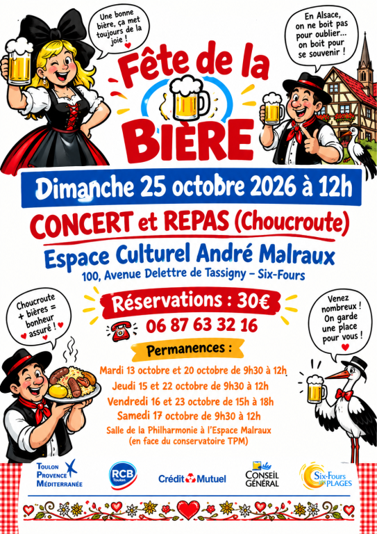 F&ecirc;te de la bi&egrave;re 2026