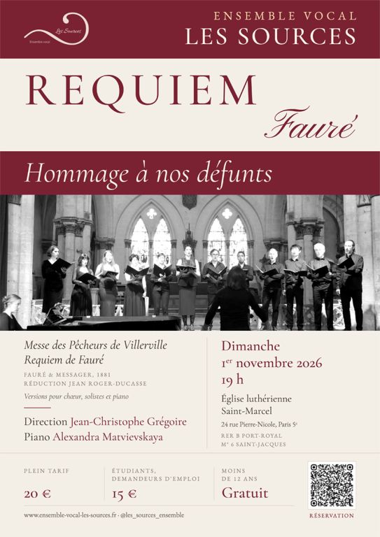 "REQUIEM" (G. Faur&eacute;) et "Messe des P&ecirc;cheurs de ...