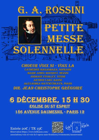 "PETITE MESSE SOLENNELLE" de G Rossini