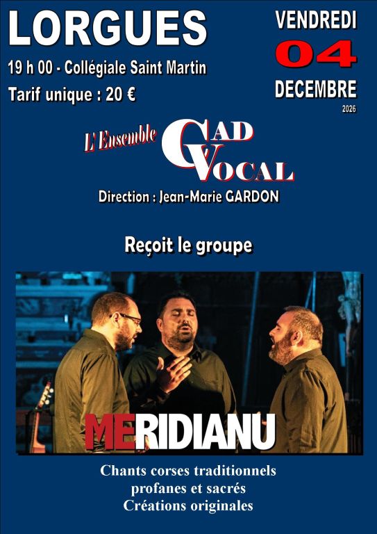 Le Cad Vocal reçoit Meridianu