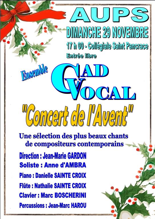 Concert de l'Avent