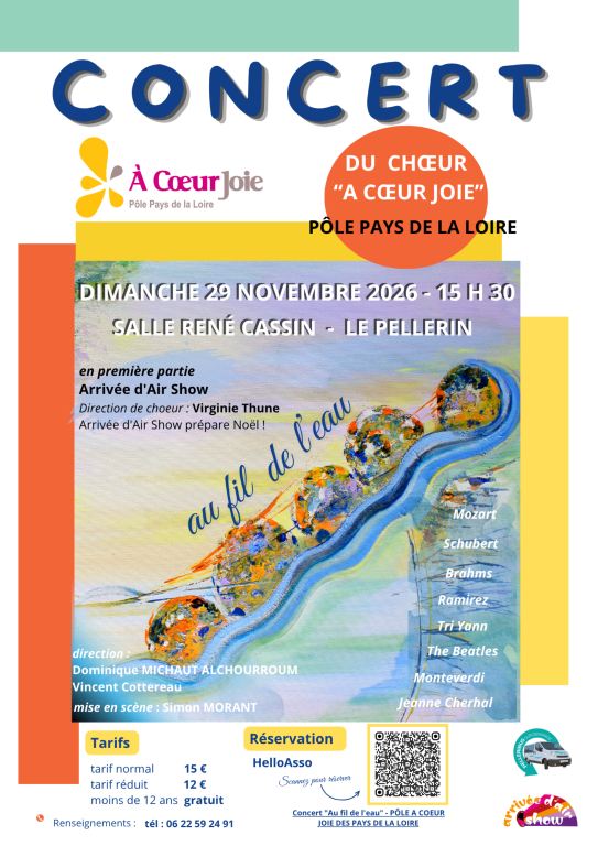 Concert "Au fil de l'eau"