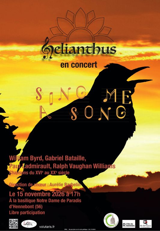 Concert du choeur rennais HELIANTHUS dirig&eacute; pa ...