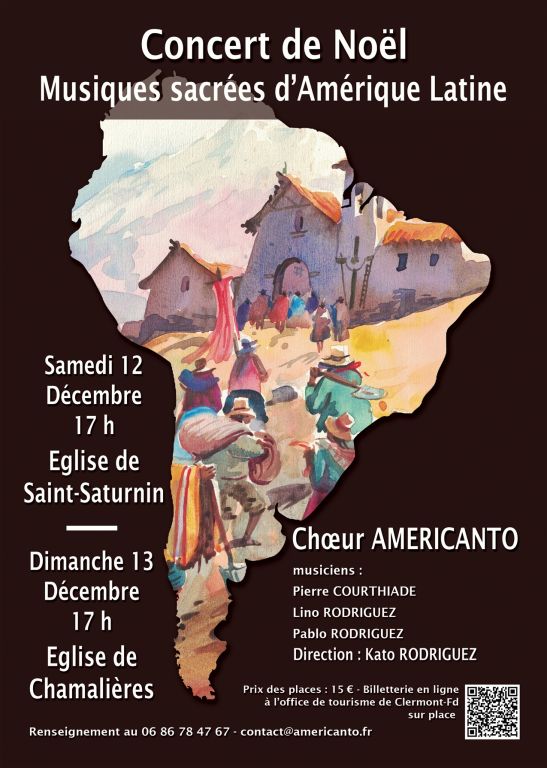 Concerts de No&euml;l Musiques Sacr&eacute;es d'Amerique L ...