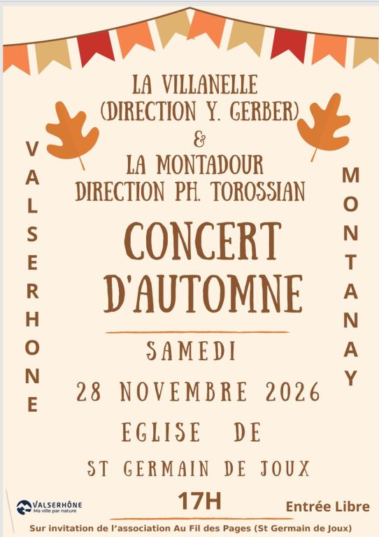 Concert de La Villanelle de Valserh&ocirc;ne et de l ...