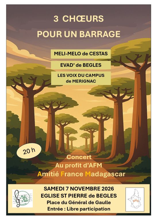Concert solidaire pour Madagascar
